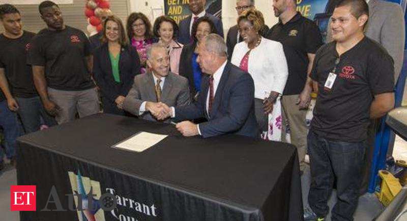 Toyota Motor Toyota Partners Tarrant County College For