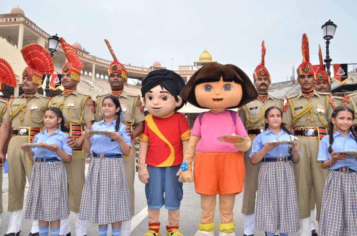 Children and Nickelodeon Toons celebrate 'Surakshabandhan' with the the  Border Security Forces, ET BrandEquity