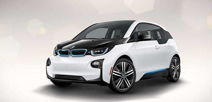 bmw unveils electric car at auto expo