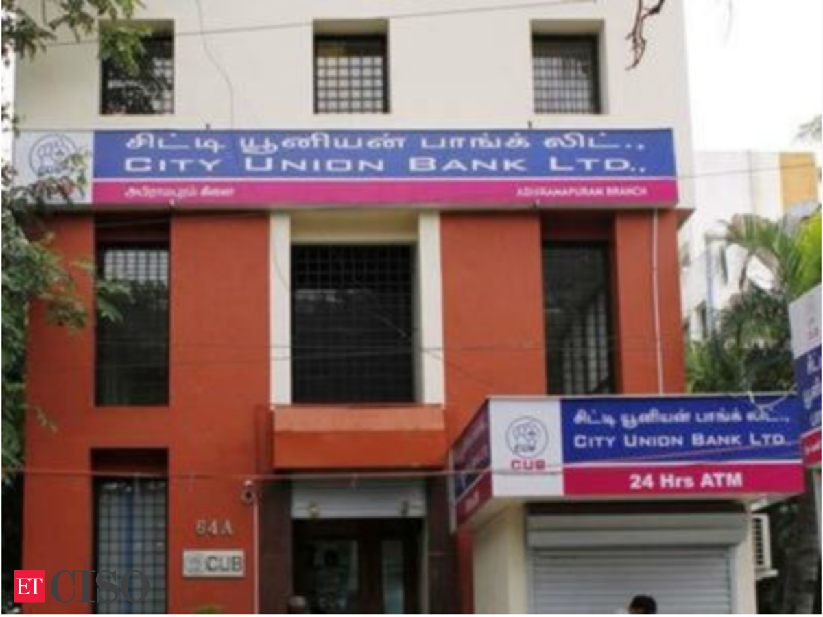 City Union Bank City Union Bank Ceo Says Suffered Cyber Hack Via