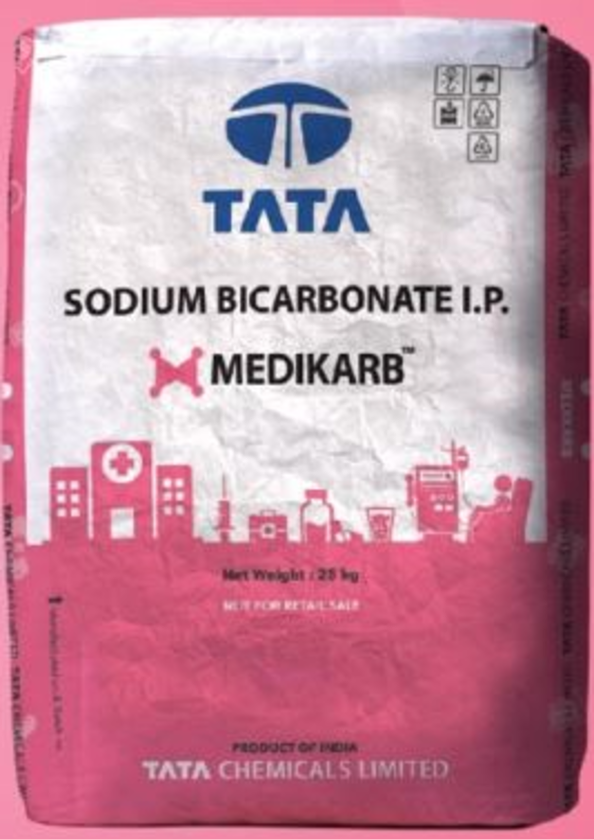 Tata Chemicals launches MedikarbTM - India's first branded pharmaceutical  grade sodium bicorbonate, Health News, ET HealthWorld