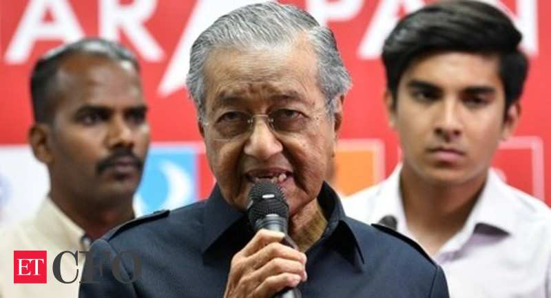 Debt Abuses Pushed Malaysia S Debt Over 1 Trillion Ringgit Says Mahathir Cfo News Etcfo