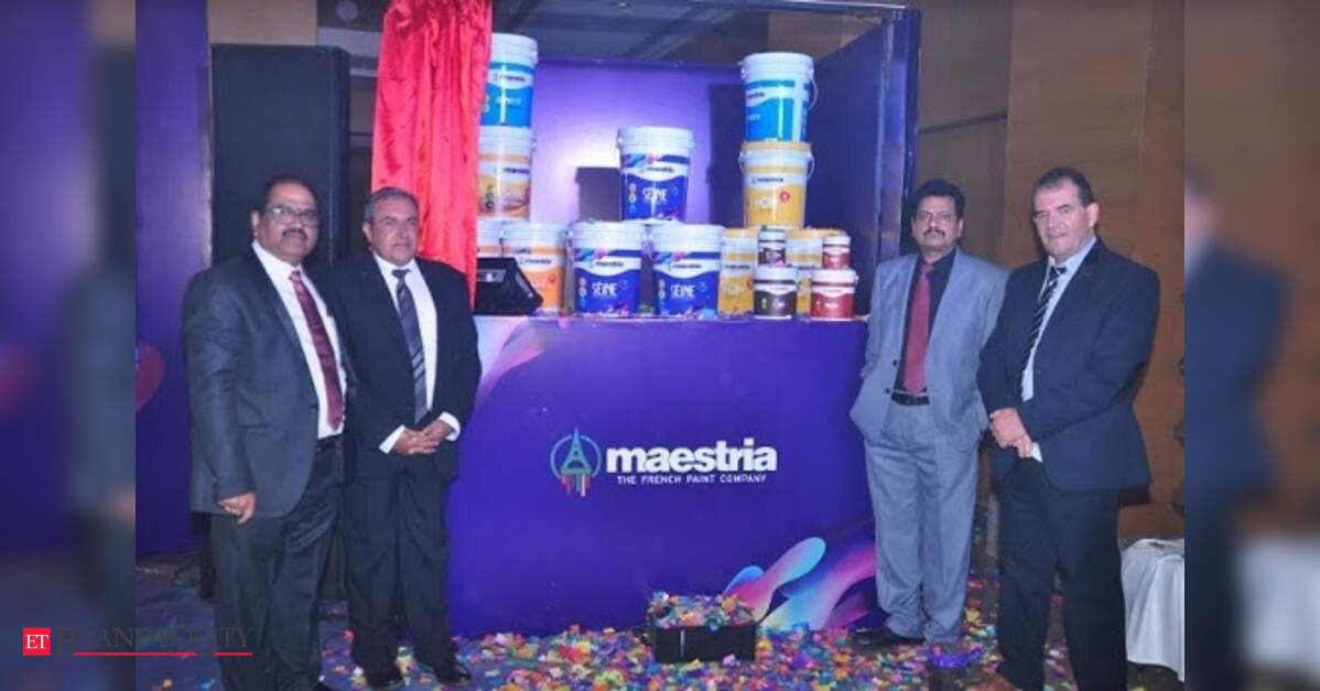 Maestria Paints from France makes its debut in the Indian market ...
