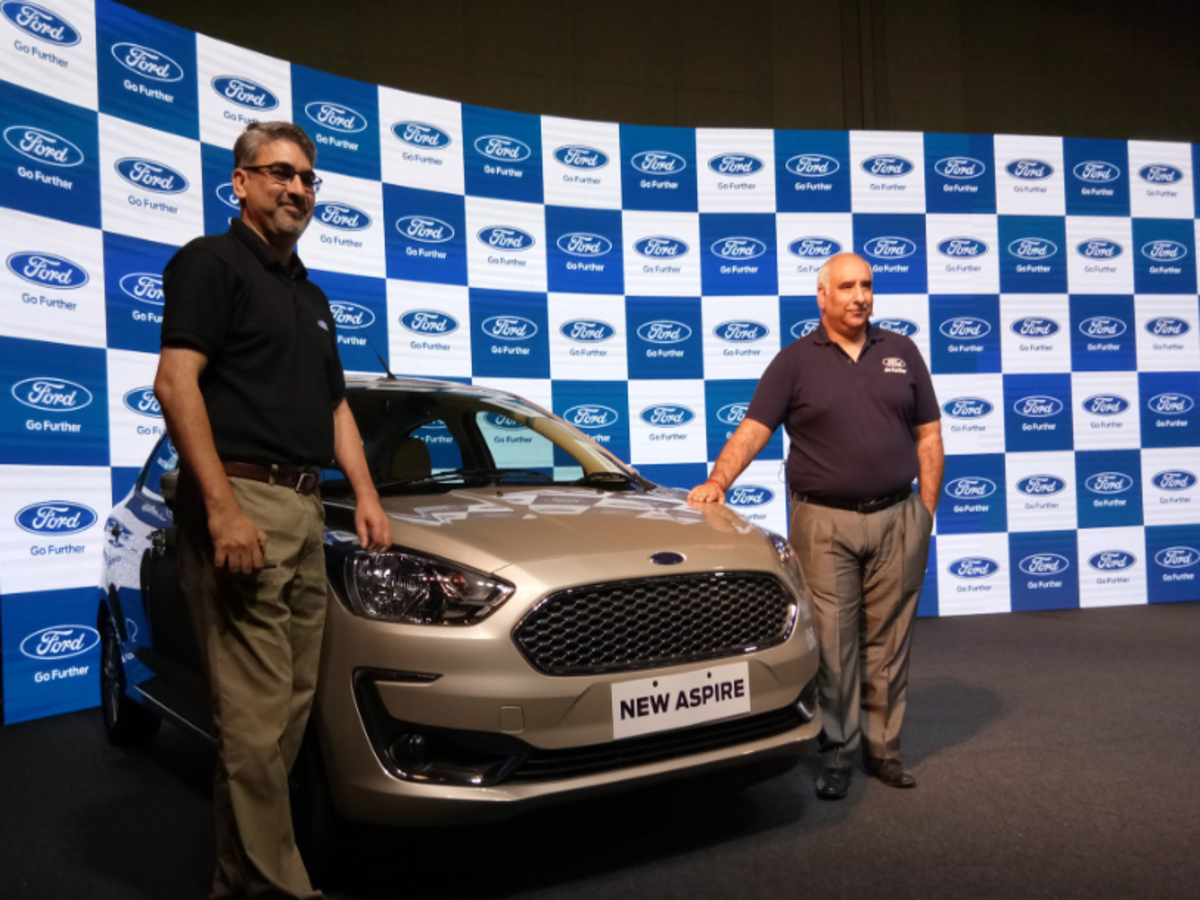 India-Bound Ford Aspire Facelift Launched In Brazil