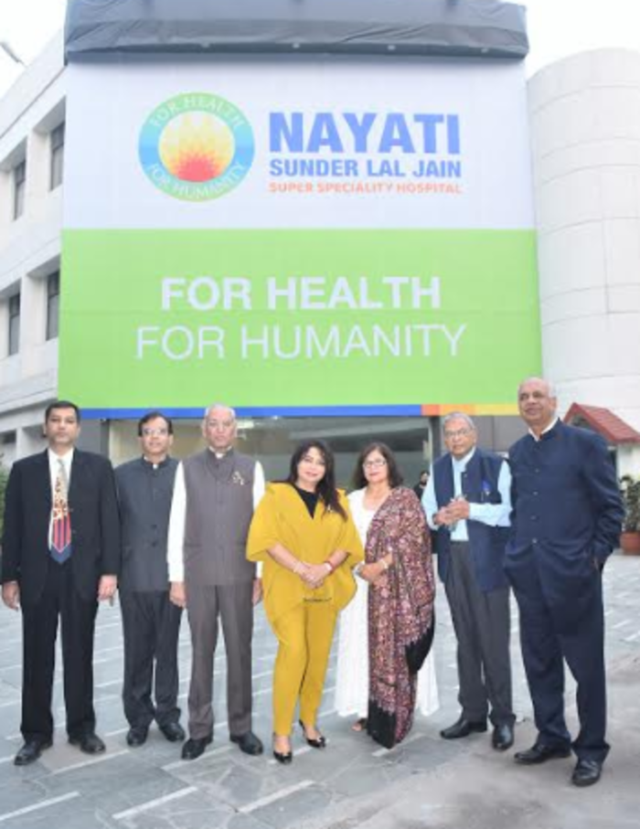 Nayati Healthcare Nayati Healthcare Collaborates With Sunder Lal Jain Hospital In Delhi Health News Et Healthworld