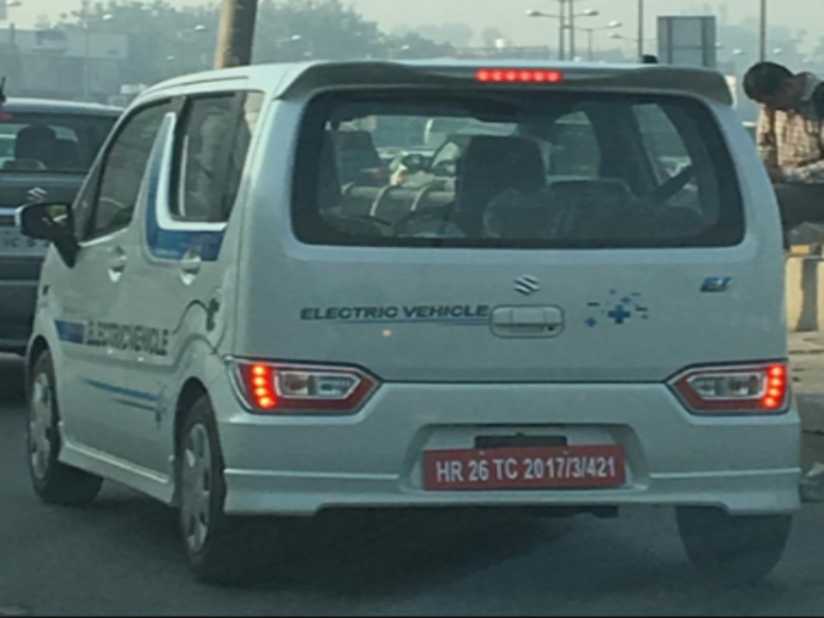 Electric wagon r store on road price