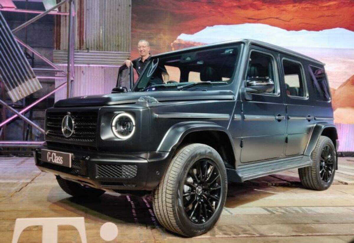 Mercedes Benz G 350 D Mercedes Benz India Launches G 350 D At Rs 1 5 Cr Ex Showroom Auto News Et Auto