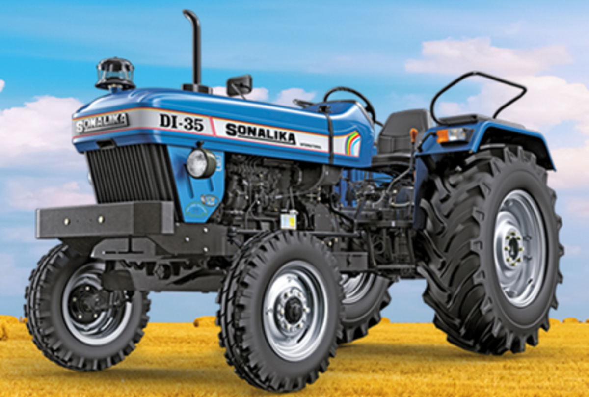 Sonalika Tractor Di 35, HD Png Download , Transparent Png Image - PNGitem