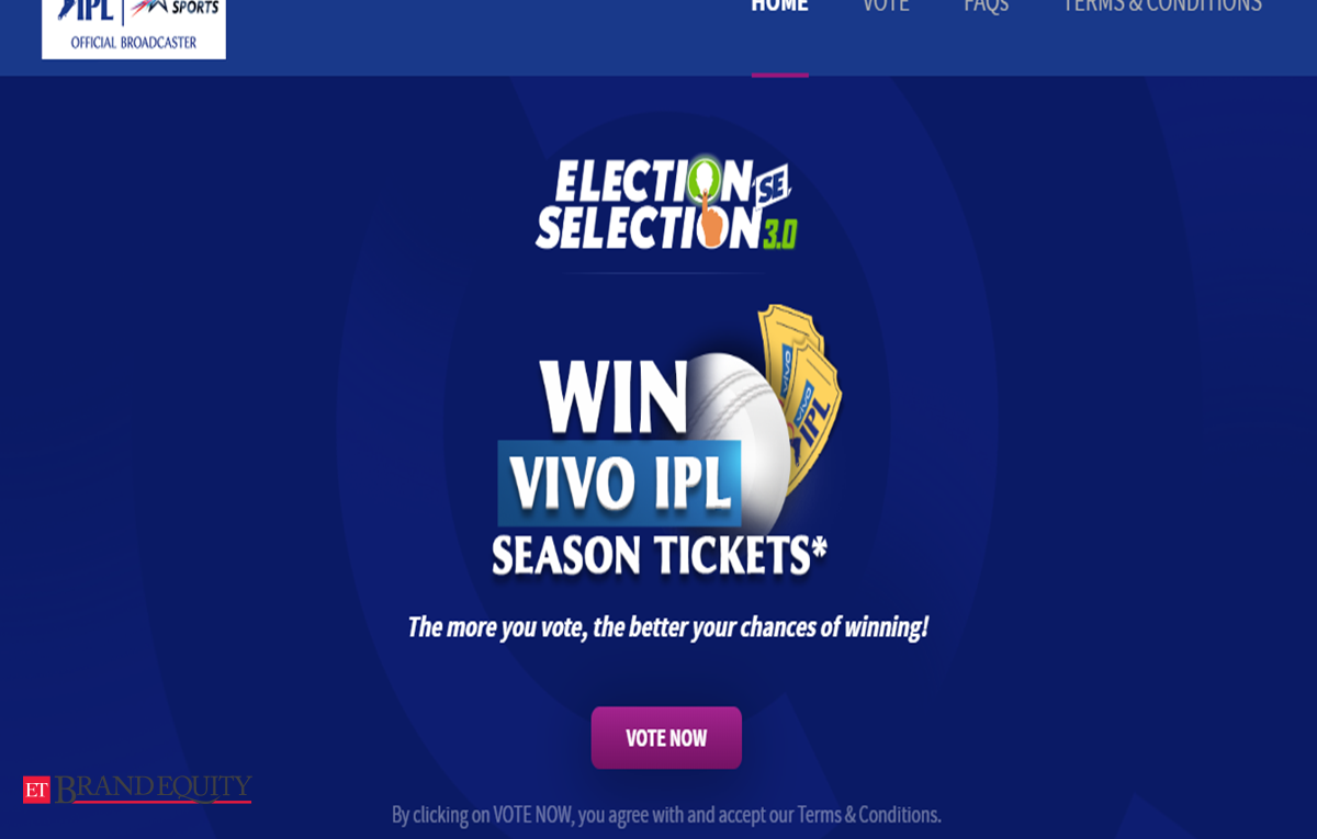 VIVO IPL 2020 Star Sports launches Election se selection in a new