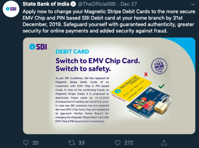 Atm Frauds To Stop Atm Frauds Sbi Bids Adieu To Atm Cum Debit