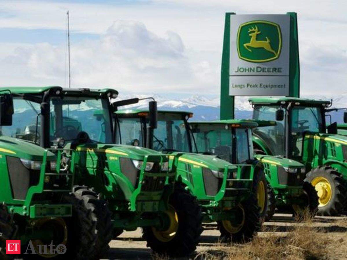 John Deere Tractors Deere Taps Tractor Hailing Tech In Bid To Break Ground In Africa Auto News Et Auto