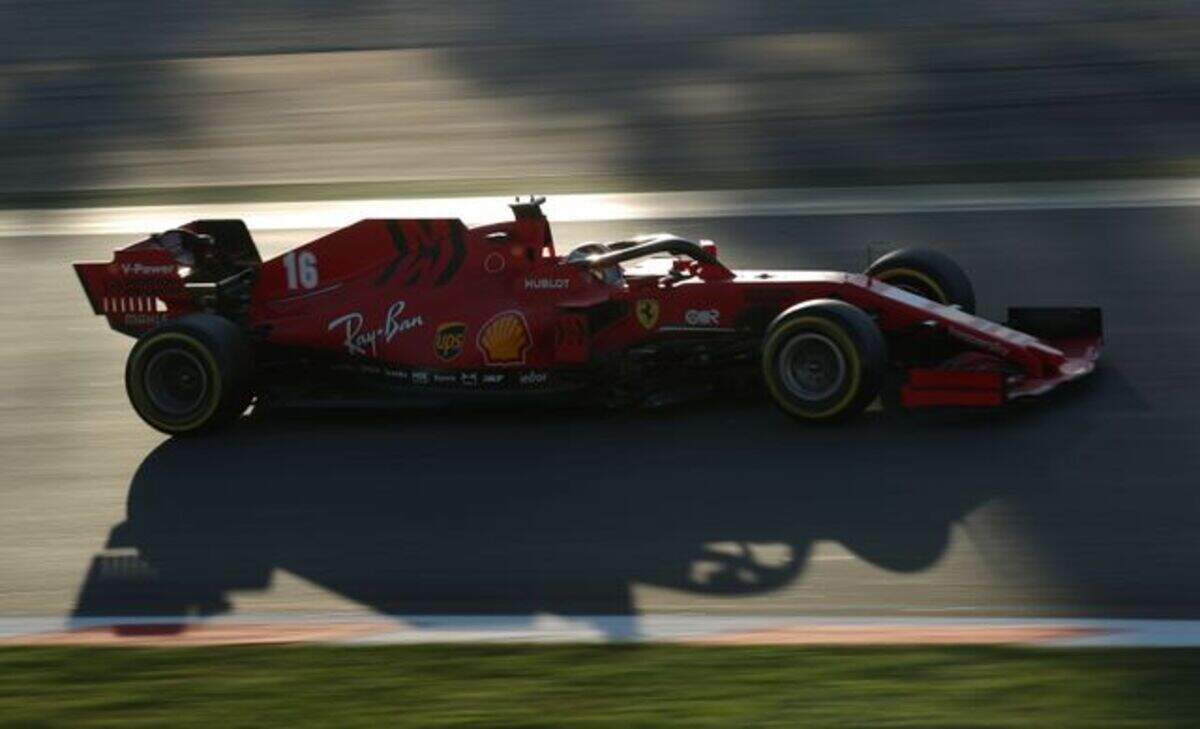 formula 1 testing times