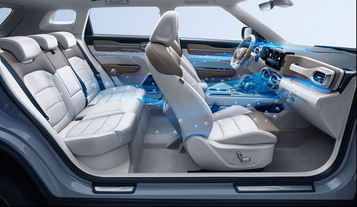 Anti Coronavirus Suv Chinese Automaker Geely Unveils Anti Coronavirus Suv Icon Auto News Et Auto