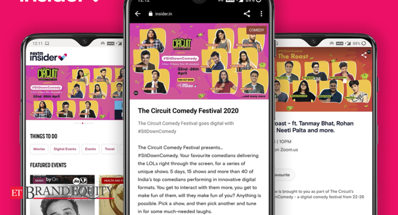 paytm insider brings back the laughter in digital avatar marketing advertising news et brandequity paytm insider brings back the laughter