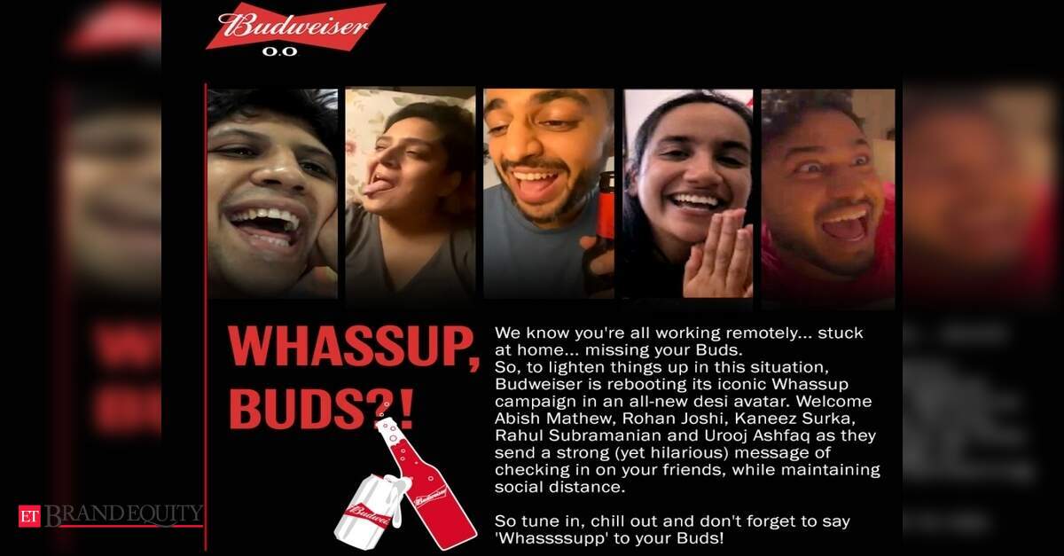 Budweiser 0.0 reboots its iconic ‘whassup’ commercial, ETBrandEquity