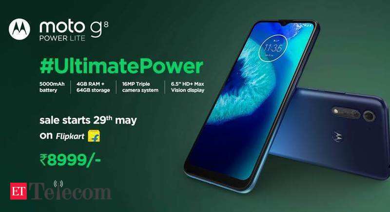 G8 Power Lite Motorola Moto G8 Power Lite Launched At A Price Of Rs 8 999 Telecom News Et Telecom