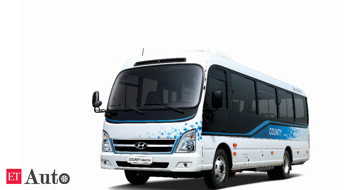 Hyundai County Bus: Hyundai launches its first electric minibus County for Korean Market, Auto News, ET Auto