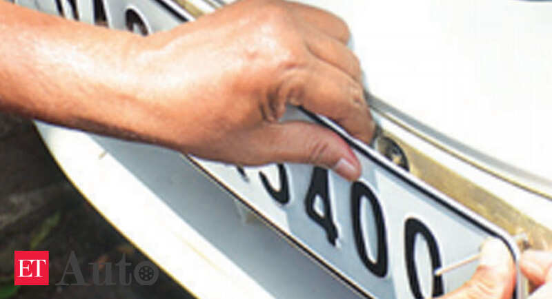 colour scheme for vehicle number plates: Ministry of Road Transport ...