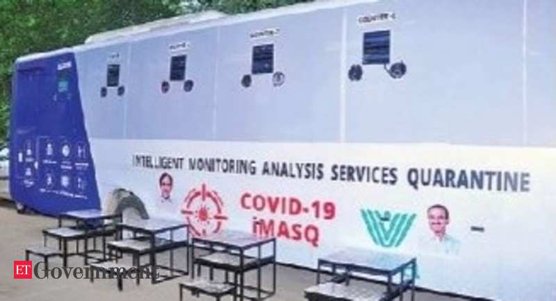 Telangana Launches Imasq Mobile Covid 19 Testing Centers Government News Et Government