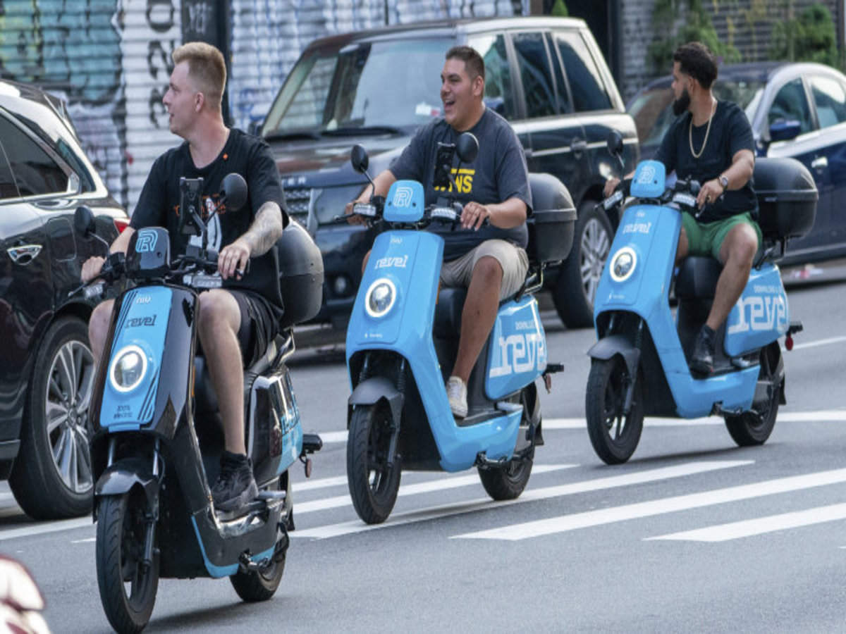 Revel Moped Scooters Are Taking Over Brooklyn