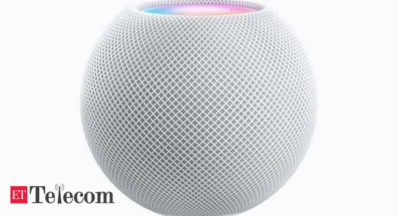 Apple Homepod Mini Launched At Rs 9 990 Telecom News Et Telecom