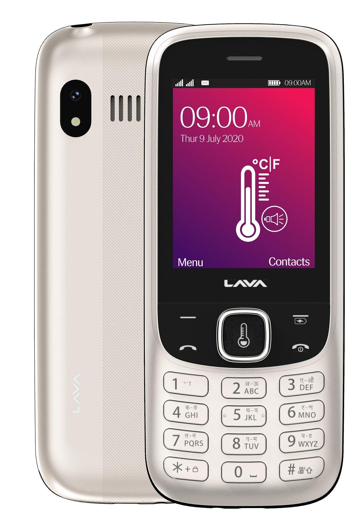 Lava Pulse 1 Lava Launches Pulse 1 Feature Phone With Contactless Thermometer At Rs 1 999 Telecom News Et Telecom