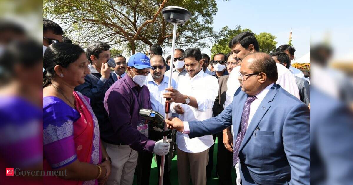 Andhra govt launches state-wide land resurvey 'Jagananna Bhu Hakku-Bhu ...