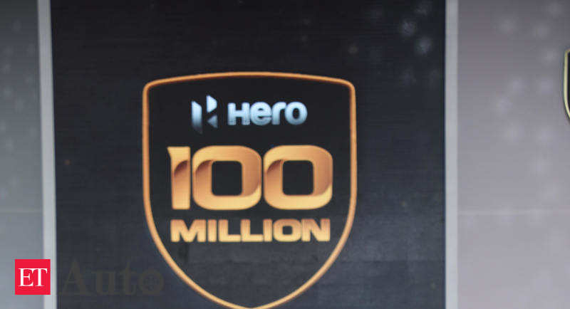 Hero Motocorp Crosses 100 Million Production Mark Auto News Et Auto