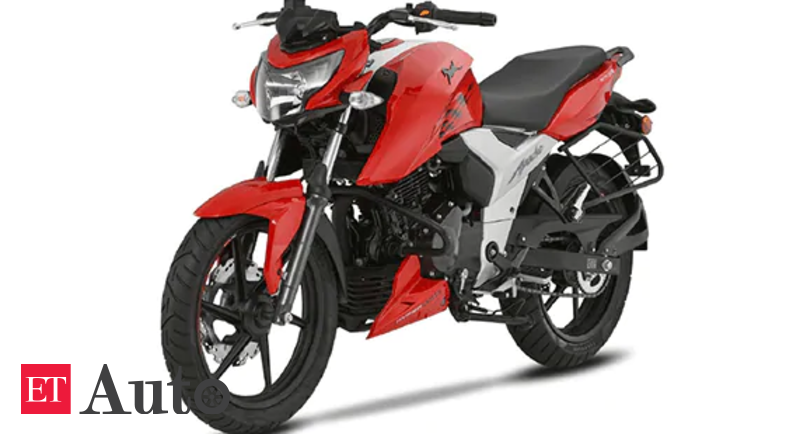 Tvs Two Wheeler Exports Tvs Motor Exports 1 Lakh Two Wheelers In March 21 Auto News Et Auto