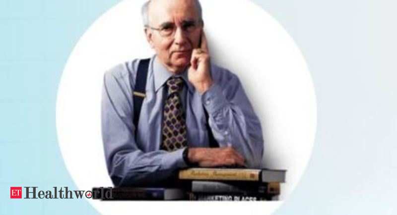 PharmaState Academy to hold H2H Marketing discussion with Prof. Philip Kotler, co-authors, Health News, ET HealthWorld