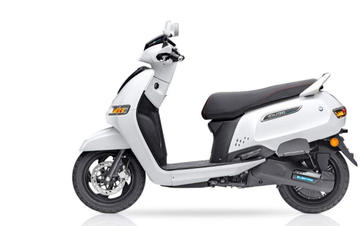 Tvs Iqube Electric Tvs Motor Launches Tvs Iqube Electric At Inr 1 15l In Chennai Auto News Et Auto