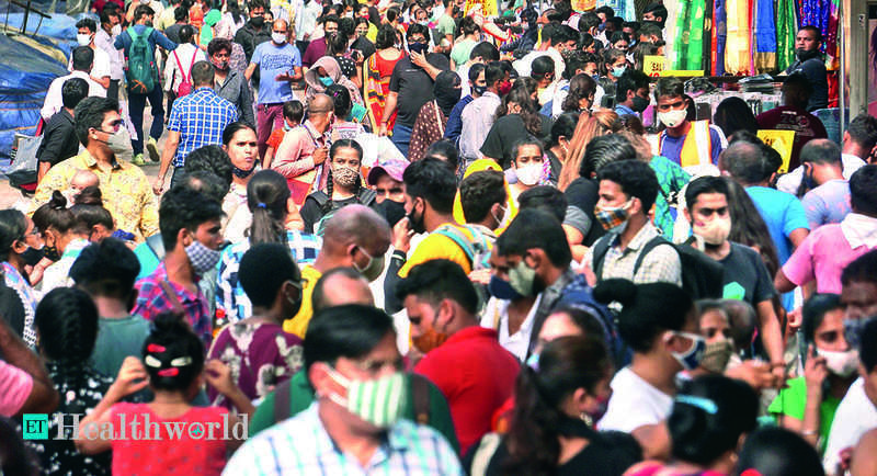 As crowds swell, AIIMS chief warns of early 3rd Covid wave