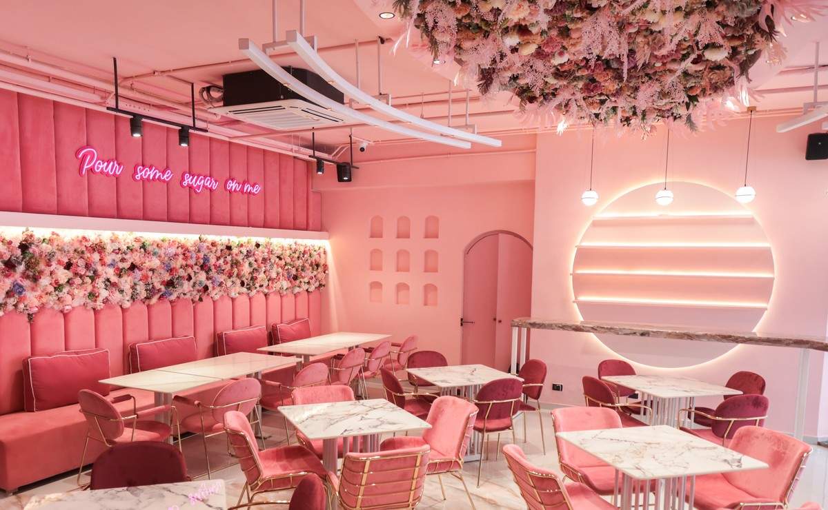 Pink Wasabi Elante mall chandigarh, best cafes in chandigarh