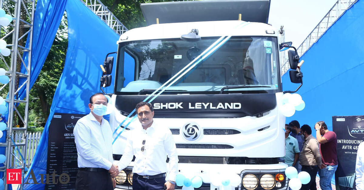 Ashok Leyland AVTR 4825 Tipper Ashok Leyland launches AVTR 4825 Tipper with heavy duty Bogie