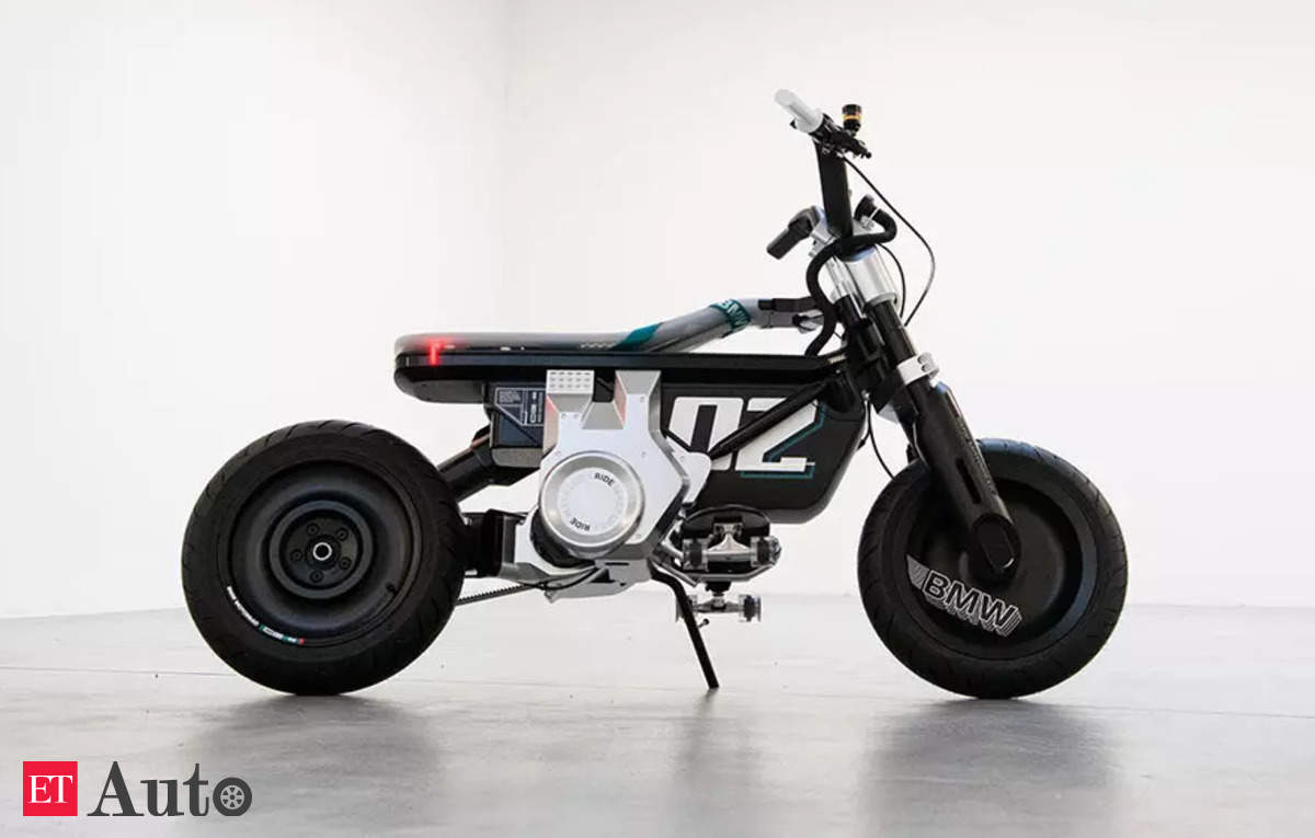 BMW Electric Bike Concept: BMW Motorrad unveils concept CE 02 electric  mini-bike with design innovation, ET Auto