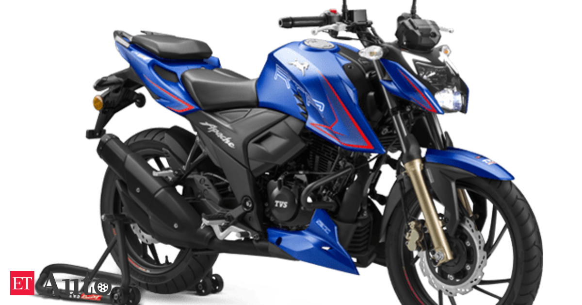 Tvs Apache Rtr 0 4v Tvs Motor S Apache Rtr 0 Rides Into Nepal Auto News Et Auto