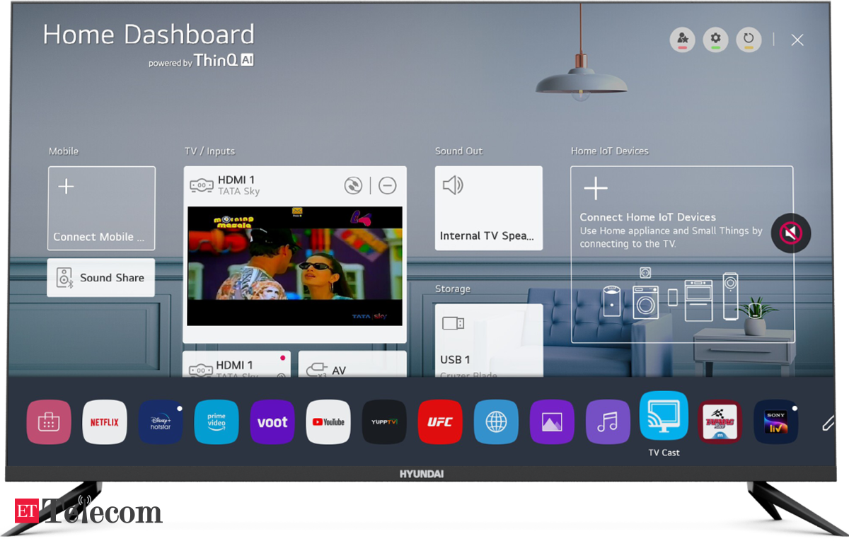 Hyundai Electronics Smart Tvs Hyundai Electronics Launches 4k Uhd Smart Led Tvs From Rs 34490 6849