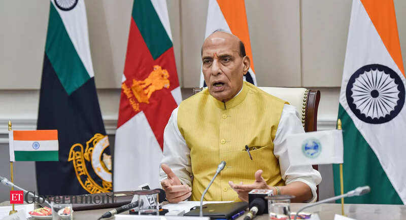 Aim to bring India among top countries in Defence sector, says Defence Minister Rajnath Singh – ET Government