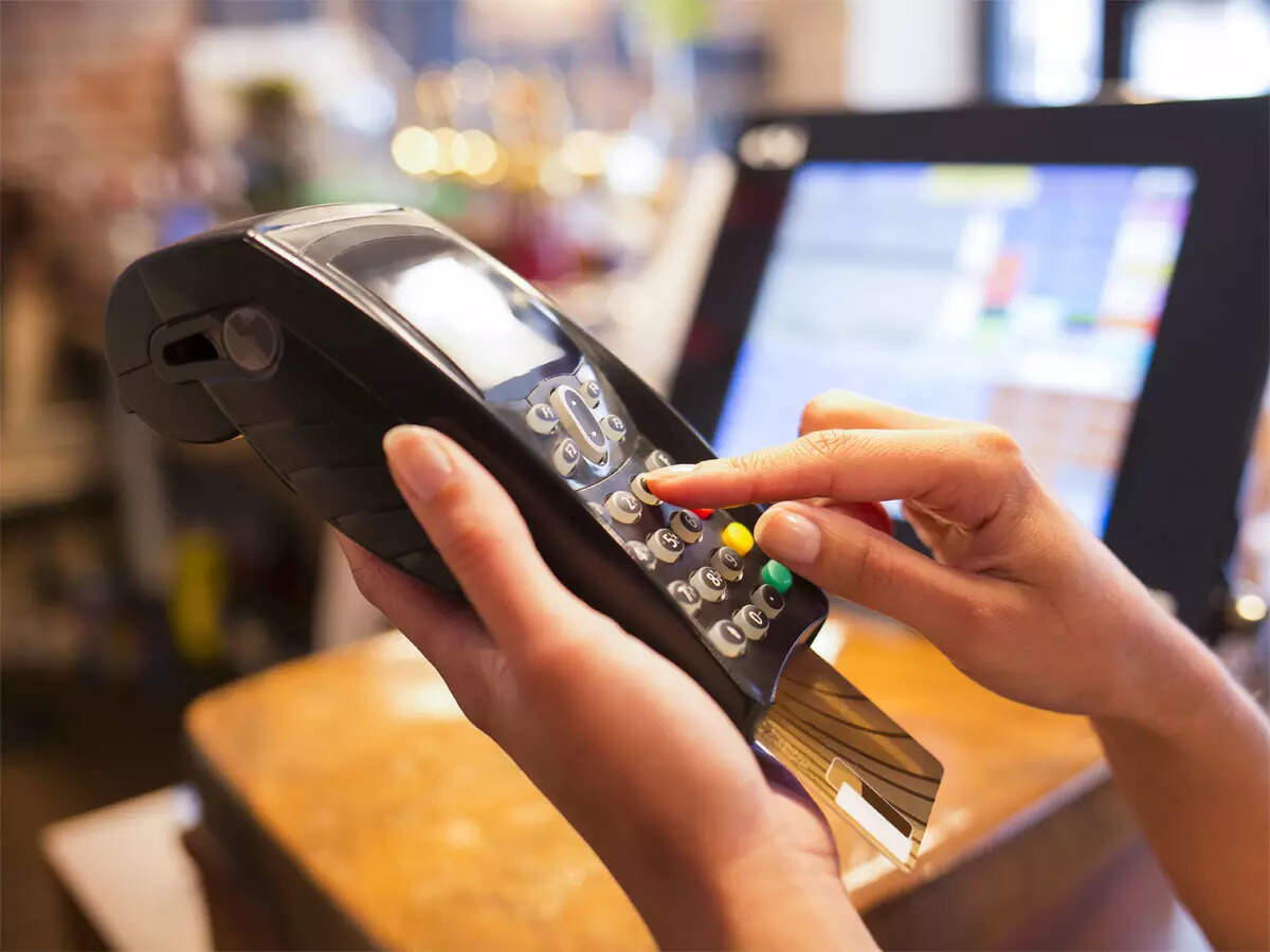 Debit card and PIN authentication on a portable payment terminal in India
