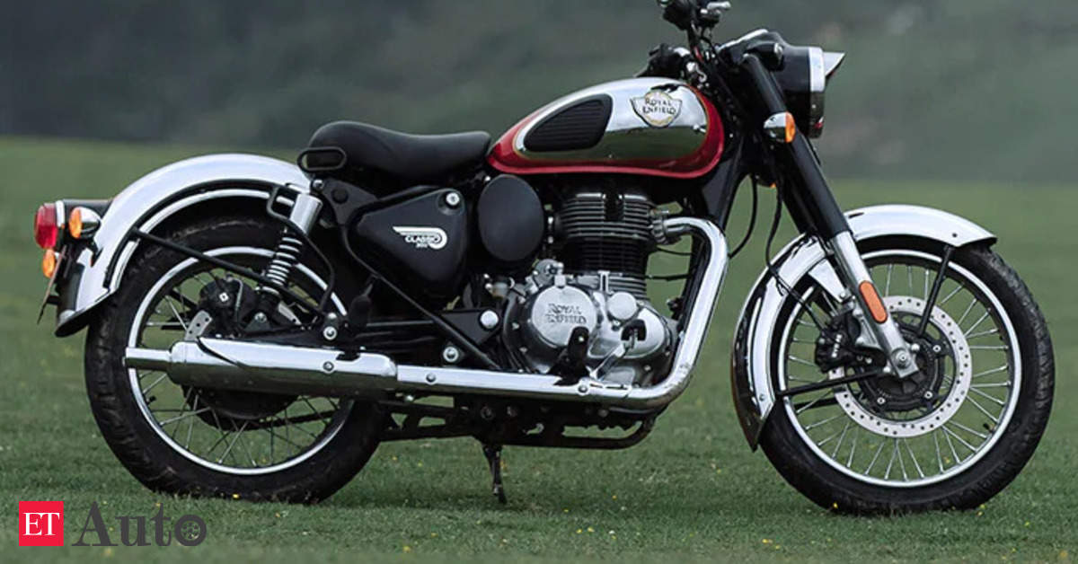 Royal Enfield Auto Sales October 2021: Royal Enfield wholesales dip 34 pc  in October, Auto News, ET Auto