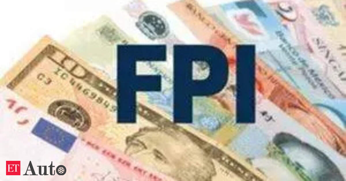 Investments Fpis Pump In Rs 19 712 Cr In Indian Markets In Nov So Far Auto News Et Auto