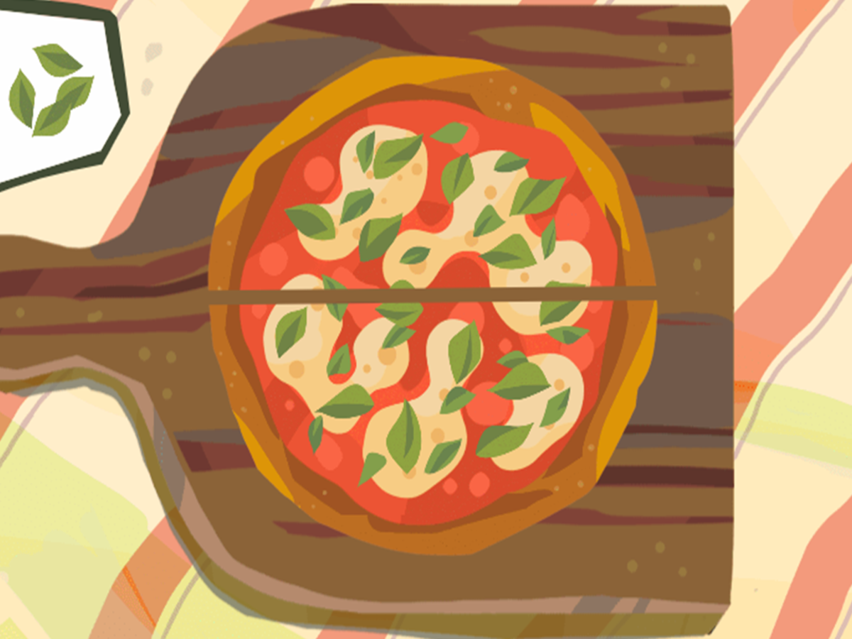 Today's Google Doodle: Learn History of Pizza and Celebrate The