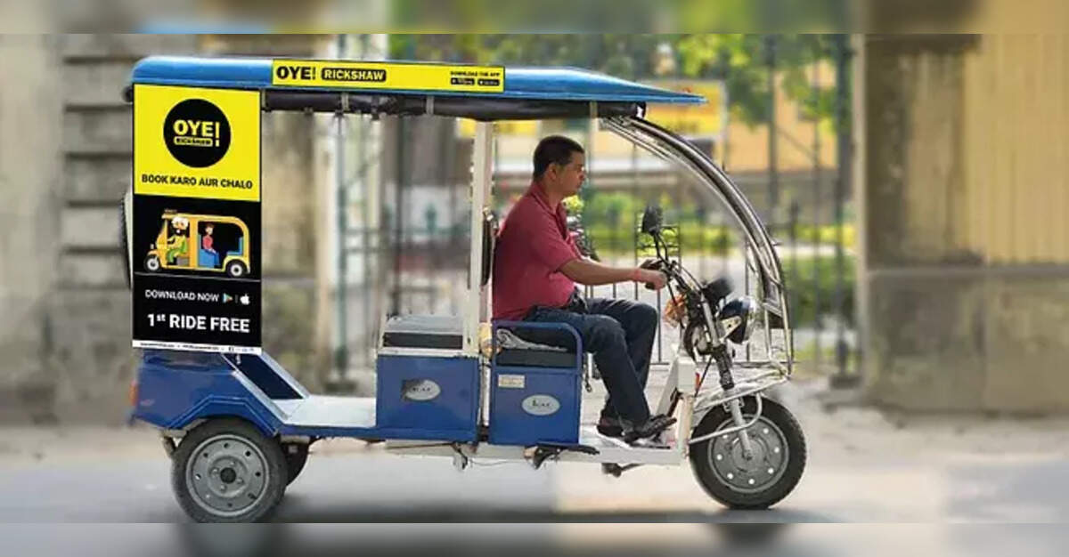 Oye Rickshaw eyes 1 lakh e-rickshaws this year, expand ops to 25 new ...