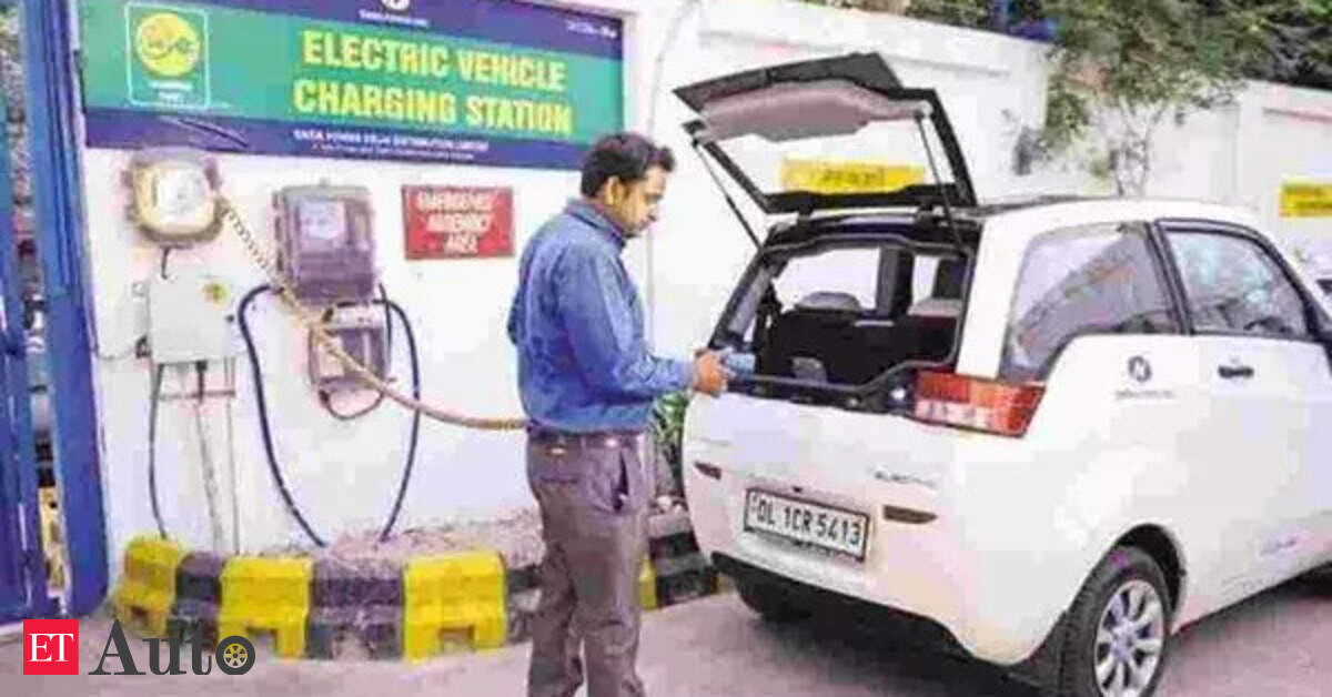 EV charging stations Delhi govt, CESL sign pact for installation of EV