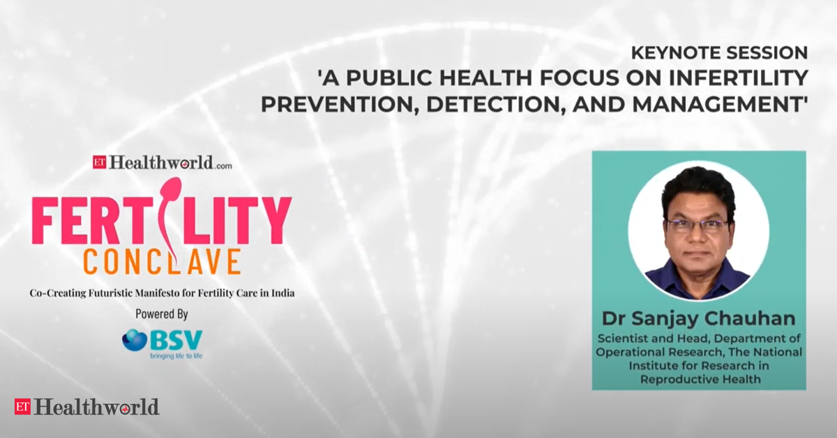 Dr Sanjay Chauhan, Health News, ET HealthWorld