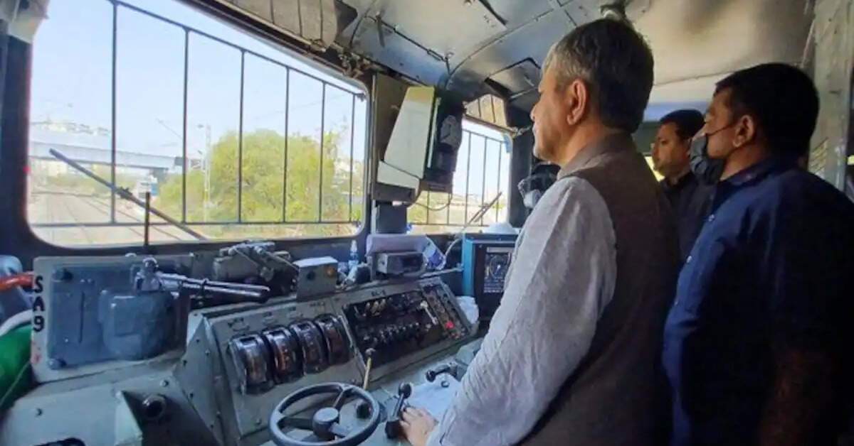 automatic train protection: Railways successfully tests automatic train ...