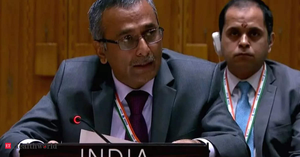 India at UNSC expresses concern on low vaccination against COVID-19 in countries facing conflict situations – ET HealthWorld