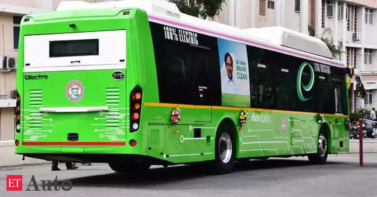 Olectra Electric Truck Olectra launches heavyduty electric truck trials, Auto News, ET Auto