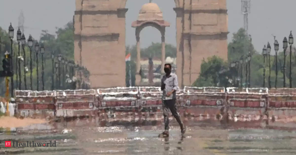 North India reels under intense heatwave; orange and red alerts issued in Delhi and Rajasthan – ET HealthWorld