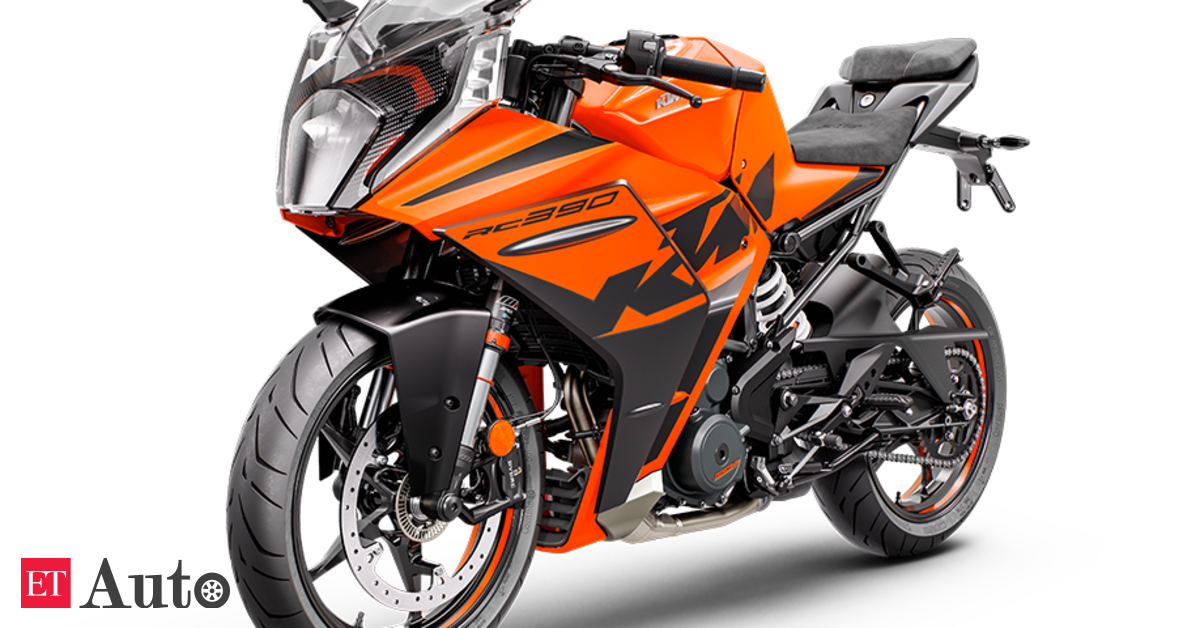 Ktm RC 390 KTM launches RC 390 bike in India, priced at INR 3.14 lakh, Auto News, ET Auto